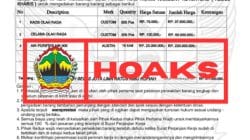 Hoaks Pemesanan Barang Dinas Pendidikan Jateng Hoaks Pemesanan Barang Dinas Pendidikan Jateng
