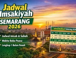 Jadwal Imsakiyah Semarang 2026 Lengkap 1 Bulan Full dengan Jadwal Buka Puasa
