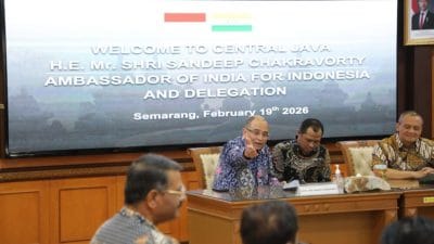 pengusaha India investasi Jawa Tengah bertemu gubernur