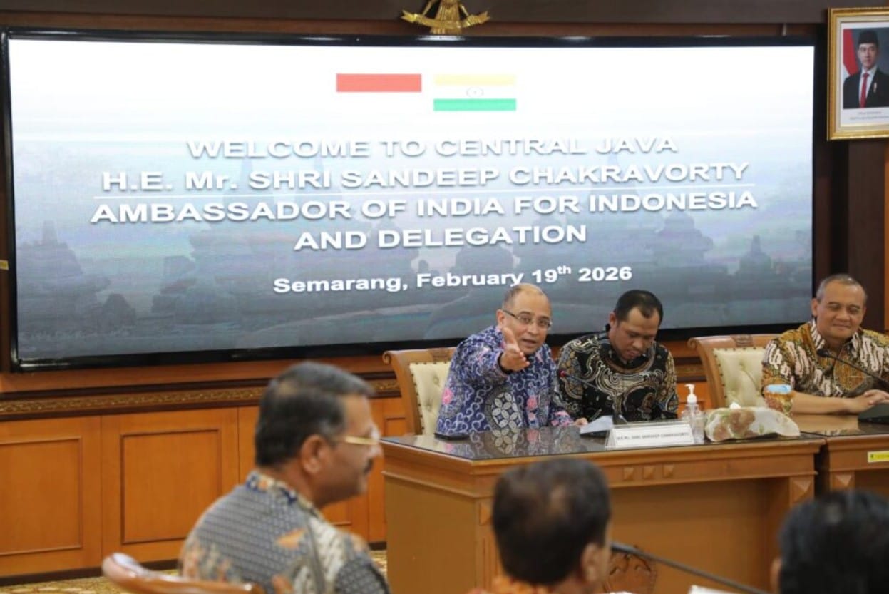 pengusaha India investasi Jawa Tengah bertemu gubernur