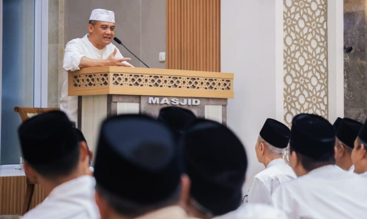 Tarawih Keliling Jateng bersama Gubernur Ahmad Luthfi di Masjid At-Taqwa