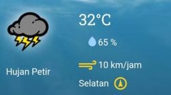 Prakiraan cuaca Pelabuhan Brebes Tegal tanggal 25-27 Februari 2026