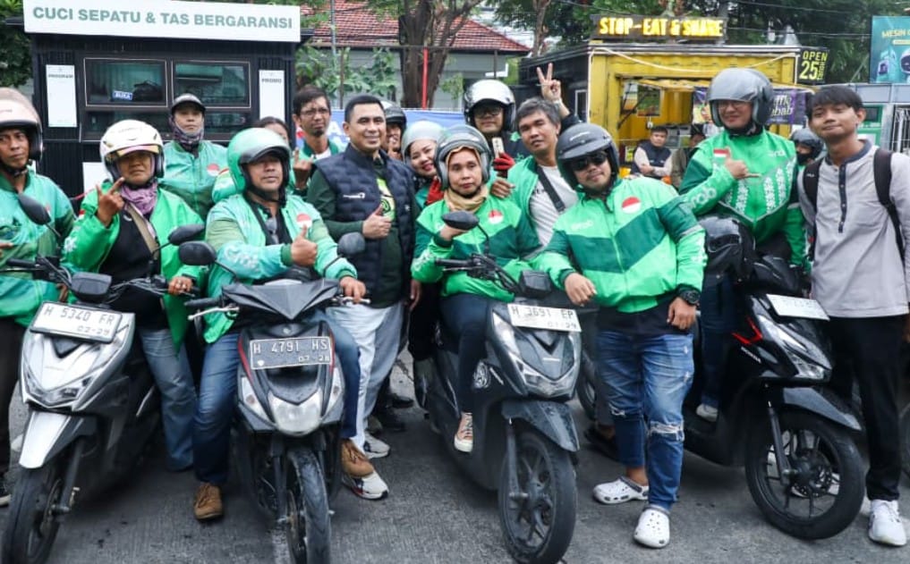 Driver ojol perempuan di Jawa Tengah dengan aplikasi perlindungan keamanan