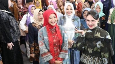 Arumi Bachsin di pameran DModifest 2026 Jawa Tengah