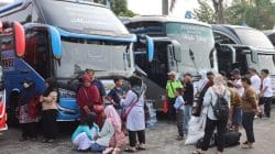 Balik Rantau Gratis bus Jateng 2026 Gubernur Ahmad Luthfi melepas 4.181 pemudik menggunakan 84 armada bus di Jawa Tengah