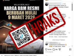 Hoaks Harga BBM Naik Maret 2026, Pertamina dan ESDM Tegaskan Tidak Benar