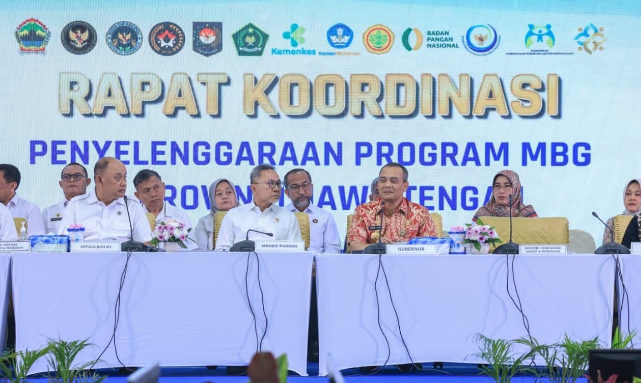 MBG Jawa Tengah 2026 Tembus 96,98 Persen