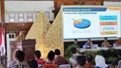 Bupati Sragen Sigit Pamungkas membuka Musrenbang Kabupaten Sragen 2027 di Pendopo Sumonegaran