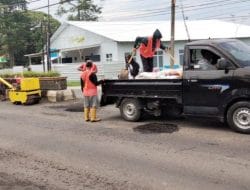 Penambalan Jalan Pemalang Jelang Mudik: DPU TR Percepat Penanganan Titik Berlubang