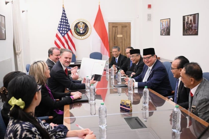 Presiden Prabowo Subianto dan Presiden Donald Trump menandatangani perjanjian dagang resiprokal Indonesia AS di Washington DC