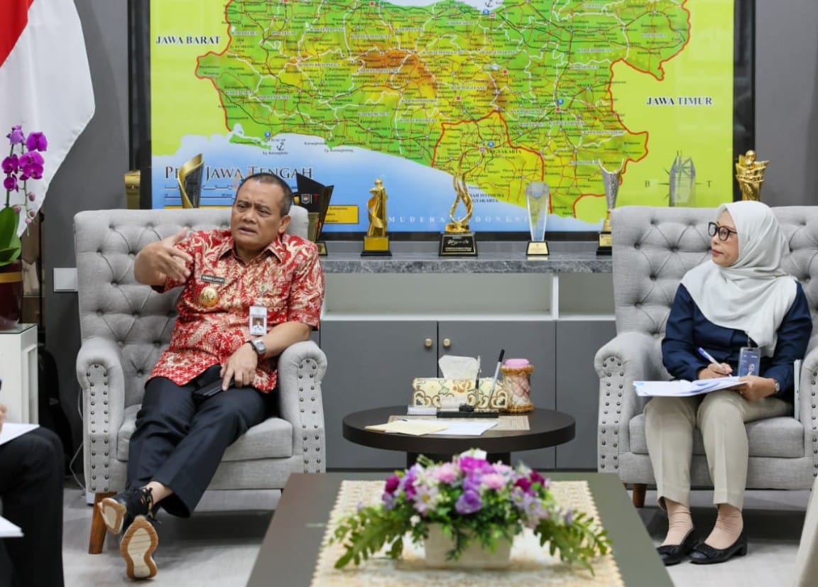 Surplus produksi padi Jawa Tengah awal 2026