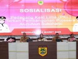 Pujasera Alun-alun Sukoharjo Masuk Proyek Strategis 2026, PKL Segera Direlokasi