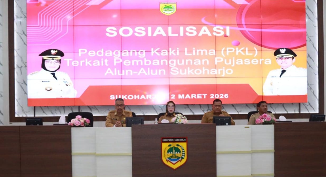 Rencana pembangunan pujasera untuk relokasi PKL Sukoharjo