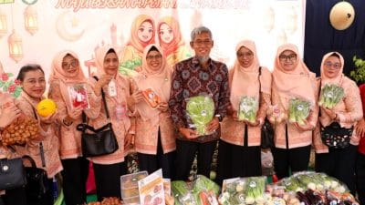 Suasana bazar UMKM dalam Ramadan Fest Jawa Tengah 2026
