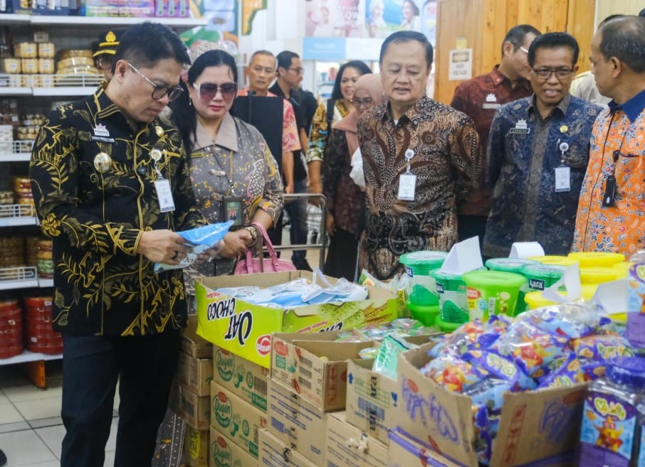 Pemkot Magelang cek stok bahan pokok jelang Lebaran di Pasar Rejowinangun