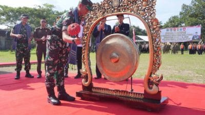 TMMD Desa Pandes Klaten Ditutup, 600 Meter Jalan Beton Rampung Dibangun