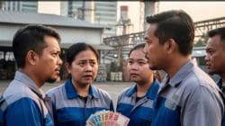 Infografis UMK Brebes 2026 yang naik menjadi Rp2.400.350 per bulan