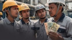 Infografis UMK Kabupaten Pekalongan 2026 yang naik menjadi Rp2.486.653 per bulan