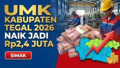 UMK Kabupaten Tegal 2026 Resmi Naik Jadi Rp2,4 Juta, Ini Rincian Lengkapnya