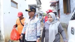 Wabup Brebes tinjau banjir Ketanggungan bersama jajaran OPD memantau kondisi warga terdampak di Kabupaten Brebes Jawa Tengah