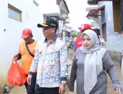 Wabup Brebes Tinjau Banjir Ketanggungan, Pastikan Penanganan Cepat dan Bantuan Logistik Warga