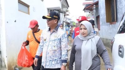 Wabup Brebes tinjau banjir Ketanggungan bersama jajaran OPD memantau kondisi warga terdampak di Kabupaten Brebes Jawa Tengah